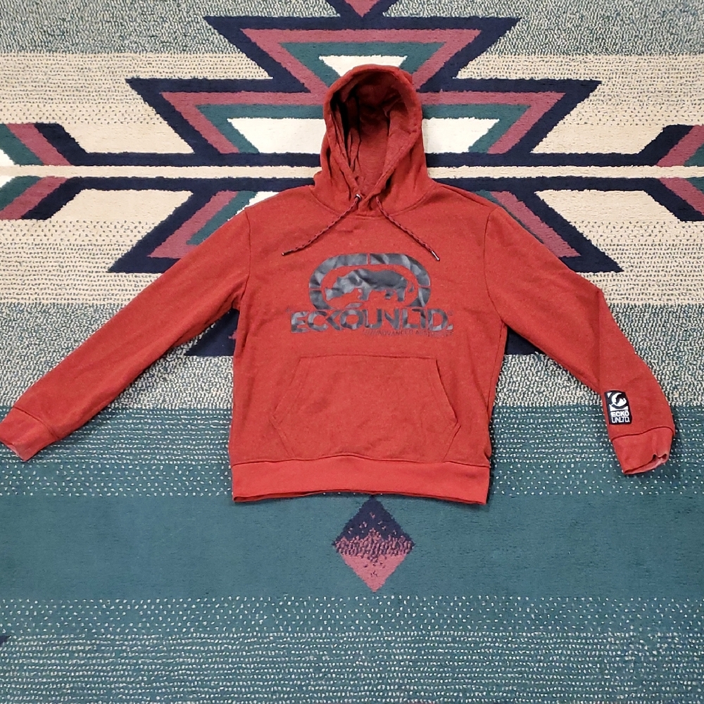 Ecko Unlimited Brick Red Hoodie